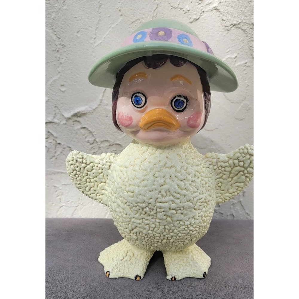 Vintage 1968 HOLLAND MOLD Ceramic Duck Textured RARE Retro MCM Mid Century - Picture 2 of 13